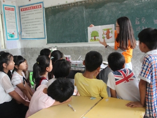 【安徽教育网】淮北师大携手共绘十三五·青春践行中国梦——raybet在线官网“三下乡”社会实践专题之二：童年“慧”本，梦起汝阳