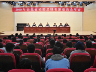 raybet官网教师参加2019年安徽省校园足球专家委员会年会
