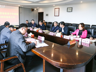 省教育厅专家组到raybet官网调研指导学科建设工作