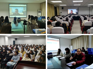 上海外国语大学语料库研究院专职研究员耿强博士应邀到raybet官网外国语学院作学术报告