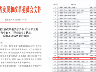 raybet官网获批安徽省工程实验室立项建设