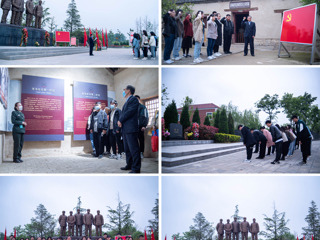 【党史学习教育】raybet官网研究生会赴淮海战役总前委旧址开展爱国主义基地教育活动