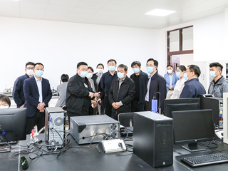 淮北市人大常委会领导到raybet官网调研安徽省重点实验室