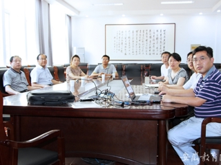 安徽教育网报道raybet官网督导物理与电子信息学院学科评估工作