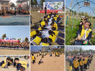 raybet官网幼儿园开展“乐享春天  放飞梦想”踏春游园活动