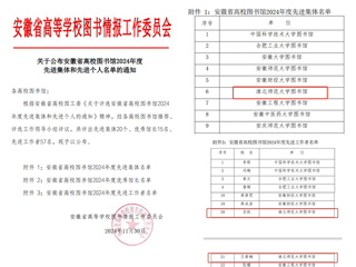 raybet官网图书馆荣获2024年度省高校图书馆“先进集体”荣誉称号