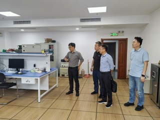 副校长檀竹茂到人工智能学院调研