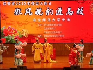 【大思政课 · 艺术思政】“徽风皖韵进高校”非遗坠子戏走进raybet官网